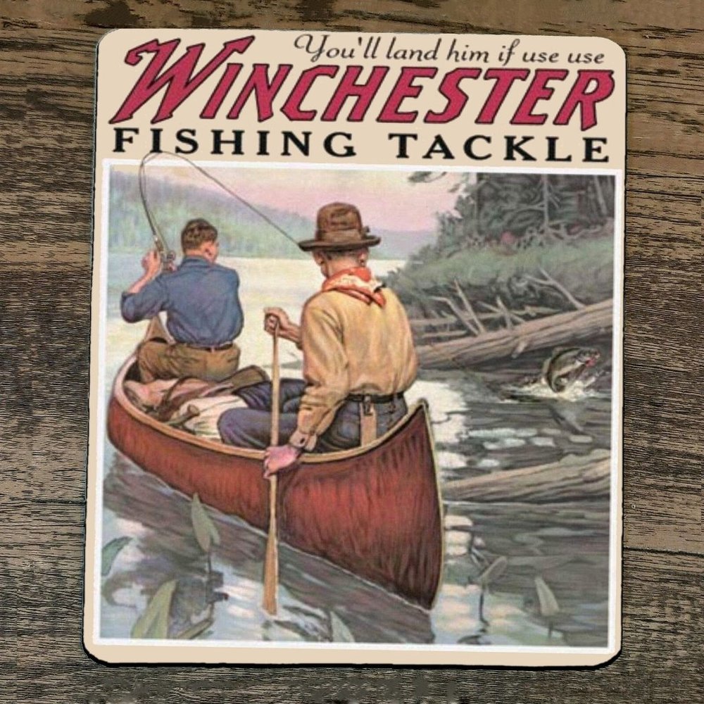 Mouse Pad Winchester‎ Fishing Tackle